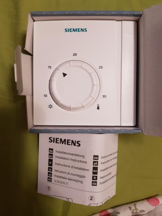 комнатный термостат siemens raa21