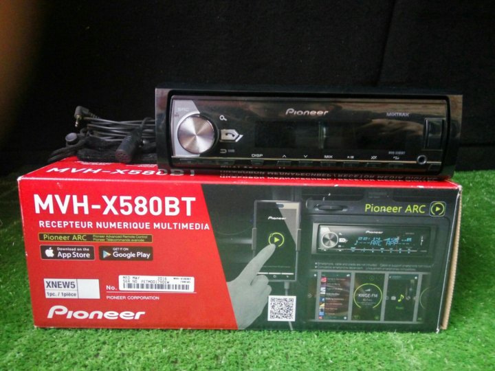 pioneer mvh x580bt схема