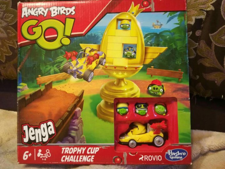 Настольная игра дженга angry birds