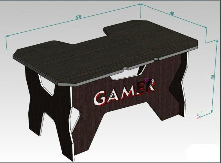 Высота игрового стола. Generic Comfort gamer2 чертеж. Компьютерный стол игровой Размеры. Геймерский стол Размеры. Чертеж игрового компьютерного стола.