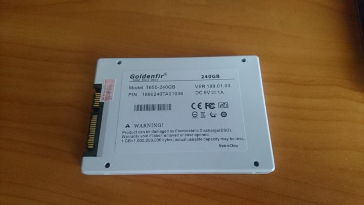 Схема ssd goldenfir