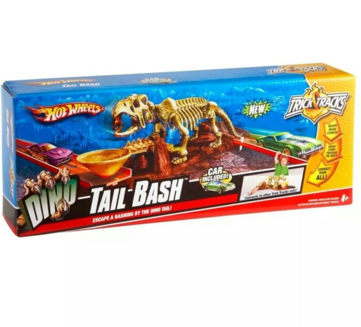 Трек hot Wheels Тиранозавр рекс w5084