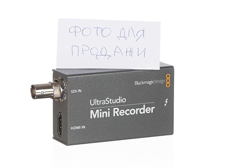 Ultrastudio recorder 3g карта видеозахвата blackmagic