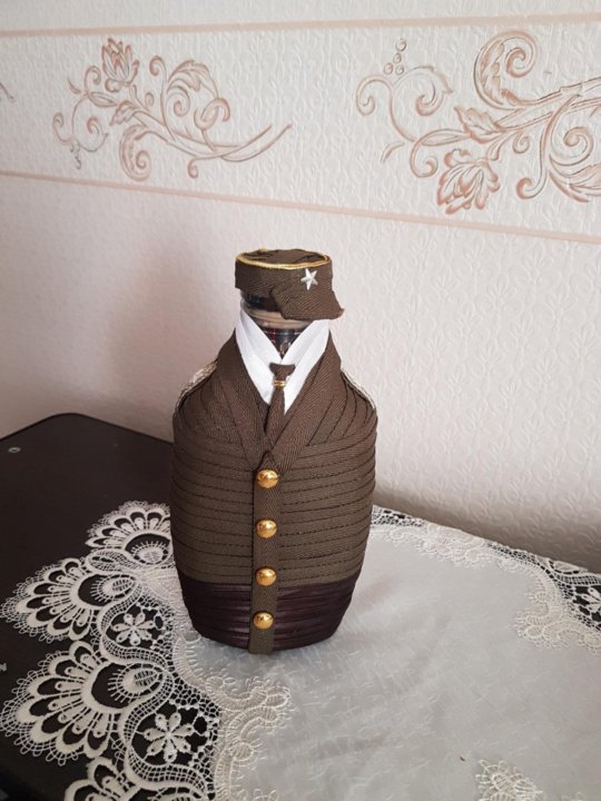 как украсить бутылку коньяка. декор коньяка для мужчины. как украсить бутылку коньяка. оформление бутылки коньяка. украшение бутылки коньяка.