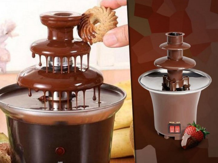 Как снять вентилятор на шоколадном фонтане Шоколадный Фонтан Chocolate Fondue Fountain Mini - купить в Новосибирске, цена 2
