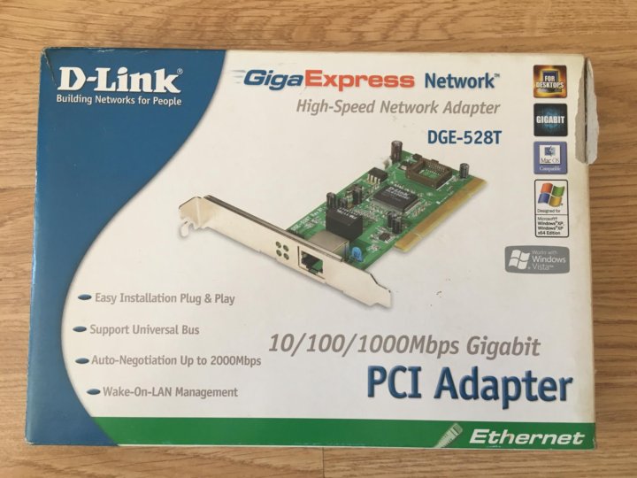 Сетевая карта d link dge 528t