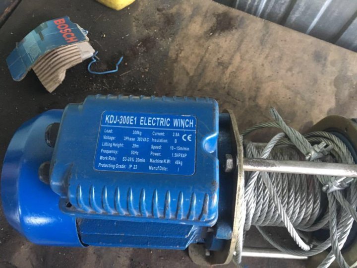 Kdj 300e electric winch схема подключения