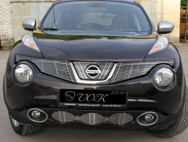 защита радиатора nissan juke