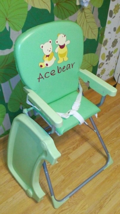 Ace bear стульчик для кормления