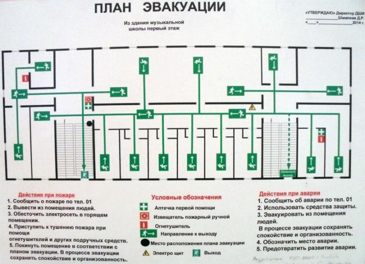 Мдф панели на путях эвакуации