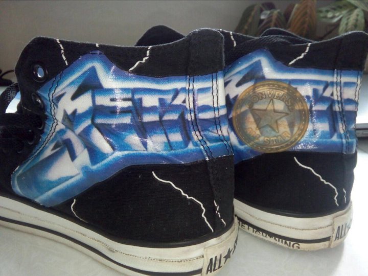 metallica converse ride the lightning