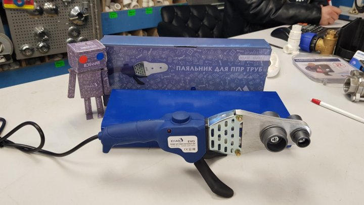 Паяльник для ППР труб 1250Ват ESSAN – купить в Москве, цена 750 руб ...