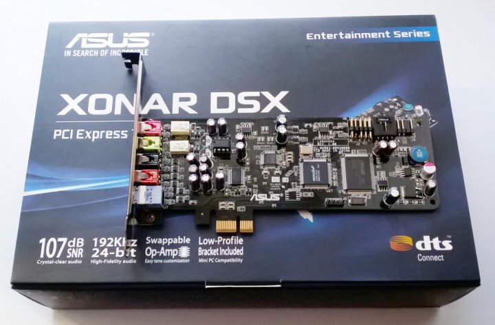 Звуковая карта asus xonar dgx