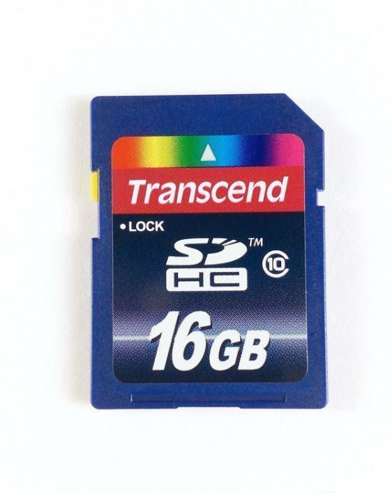 Карта памяти transcend sdhc 16 гб