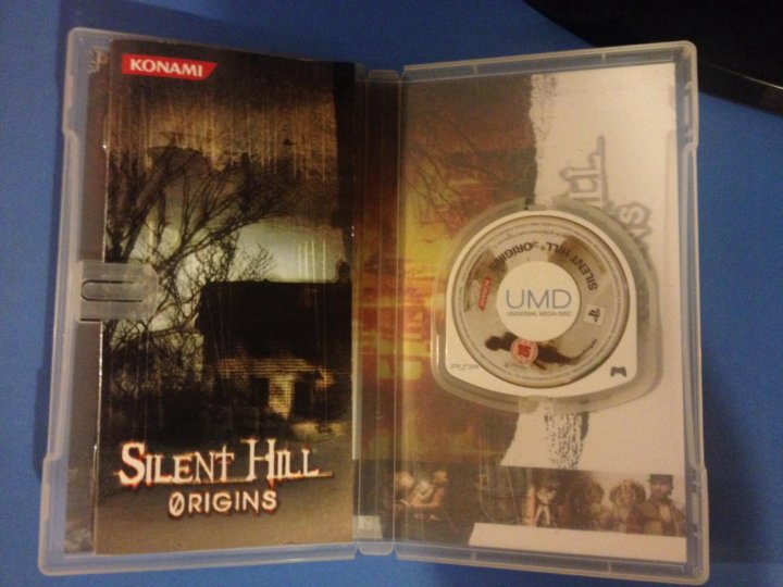 Hills original. PSP коробка комплект Silent Hill.