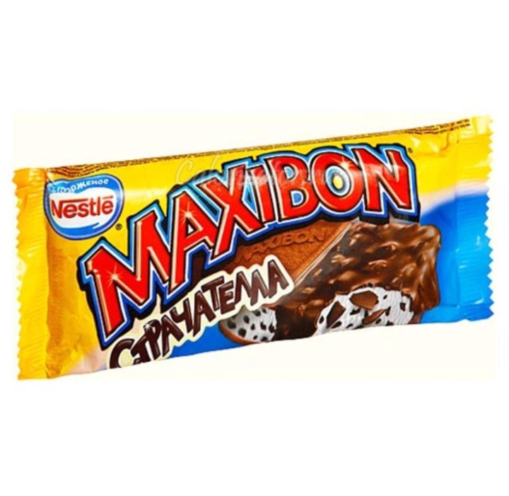 Maxibon пломбир страчателла