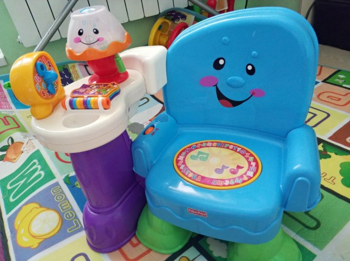 Шезлонг стульчик fisher price