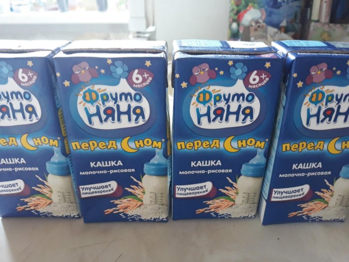 Жидкие каши нан