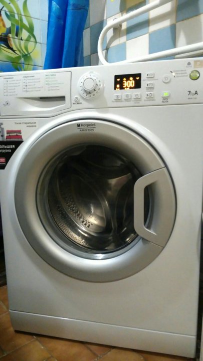 Стиральная машина Hotpoint Ariston 7 kg MVSB 7105 – купить в Азове, цена 9  500 руб., продано 15 апреля 2018 – Стиральные машины