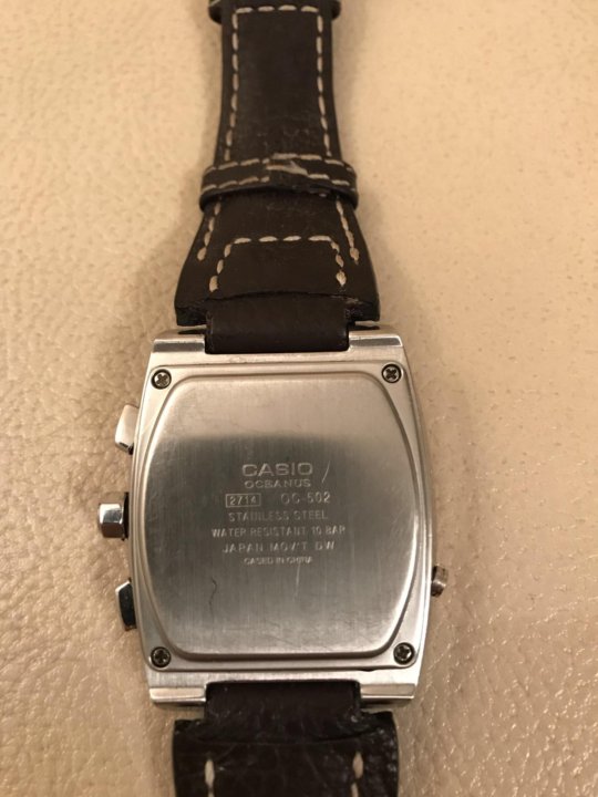 casio oceanus 100m wr