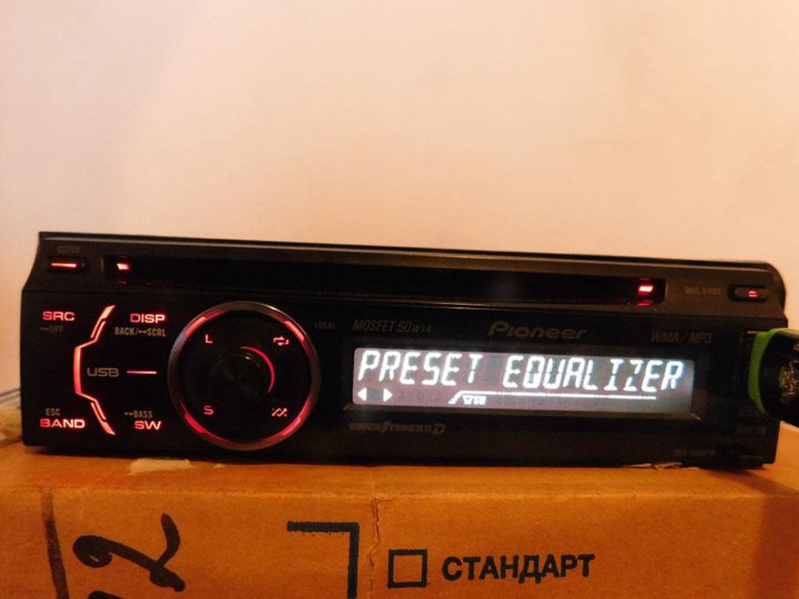 CD/MP3-ресивер с USB Pioneer DEH-3050UB