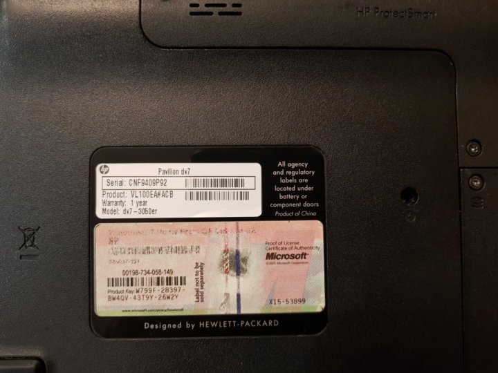 Hp pavilion dv7 3050er схема