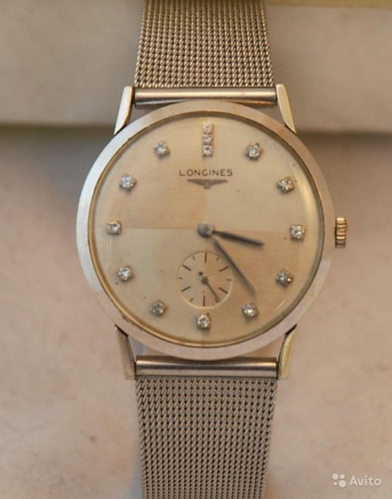 Muzhskie Zolotye Chasy Longines 38 Mm Kupit V Moskve Lichnye Veshi Avito