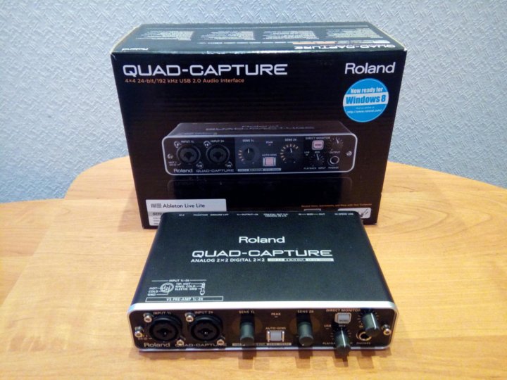 Звуковая карта roland quad capture