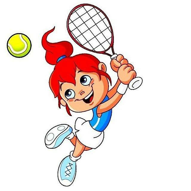 Картинка для детей play tennis