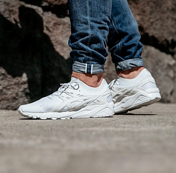 asics gel kayano trainer evo knit