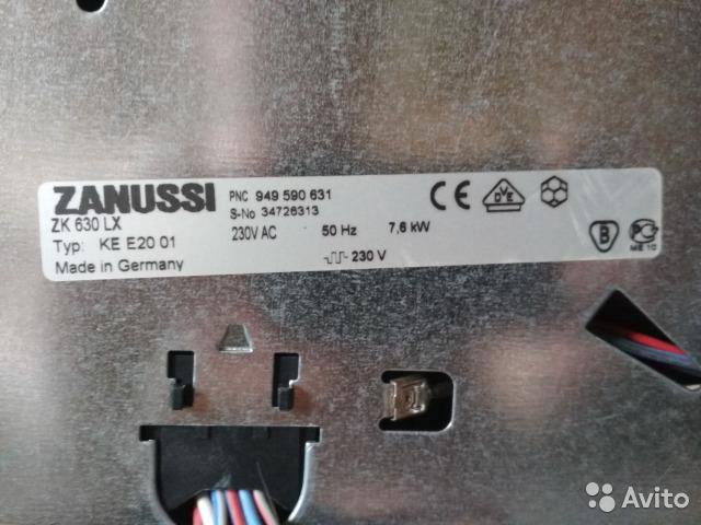 Zanussi zk 630 lx схема подключения