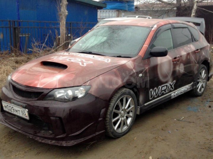 Subaru Impreza GH С„РёРѕР»РµС‚РѕРІС‹Р№