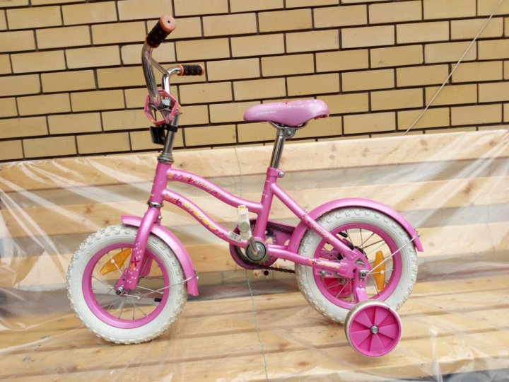 Велосипед детский Стерн Леело розовый. Купить детский велосипед бу на авито