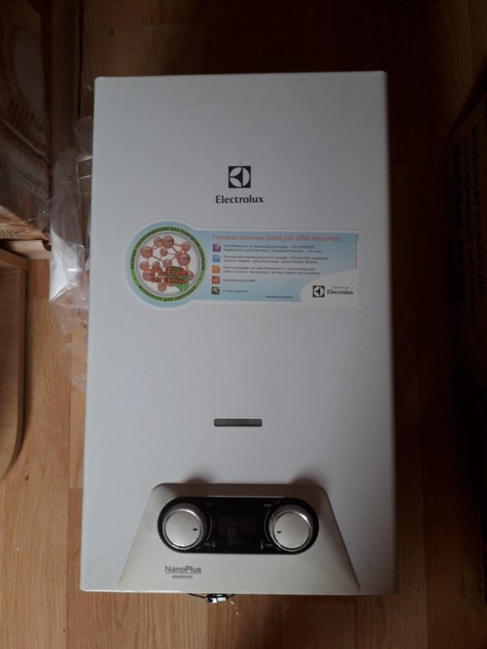 Газовая колонка electrolux старого образца