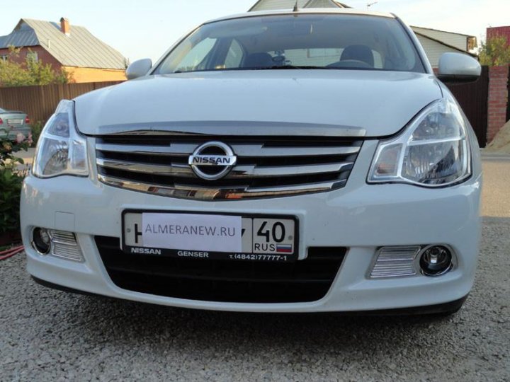 Как снять противотуманки на ниссан альмера g15 Накладки на ПТФ для Nissan Almera - купить в Липецке, цена 1 000 руб., продано 3