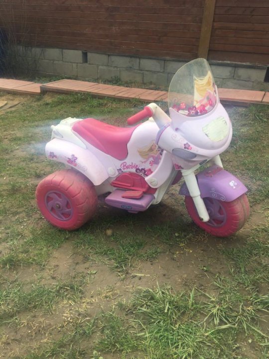 peg perego barbie scooter