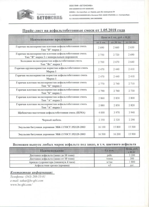 Паспорт на асфальтобетонную смесь образец заполнения