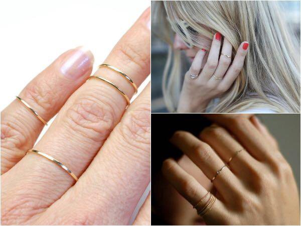 Какие кольца носить на коротких пальцах