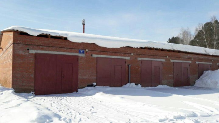 Гаражи зимой фото Неактивно