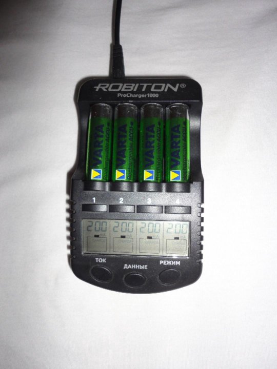 Зарядное устройство Robiton Pro Charger 1000 LCD 4607075944787 - купить по низко