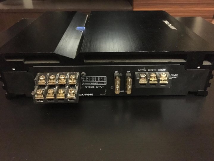 Pmx f640. Alpine pmx-f640.
