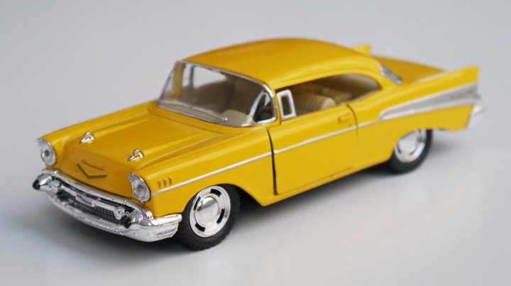 Chevrolet Bel Air 1957 Р¶С‘Р»С‚С‹Р№