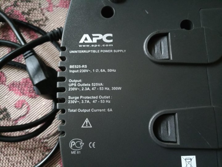 Apc back ups es 525 схема