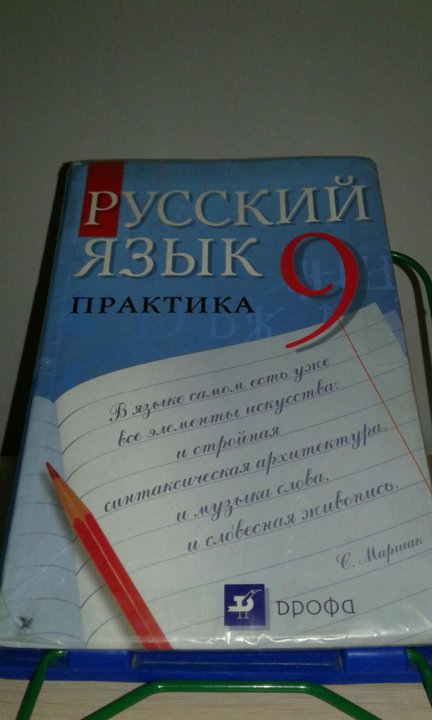 Русский 8 класс синий учебник