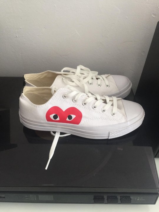 Кеды converse x comme des garçons 40,5-41 унисекс – купить в Москве, цена 2  200 руб., продано 4 июля 2018 – Обувь
