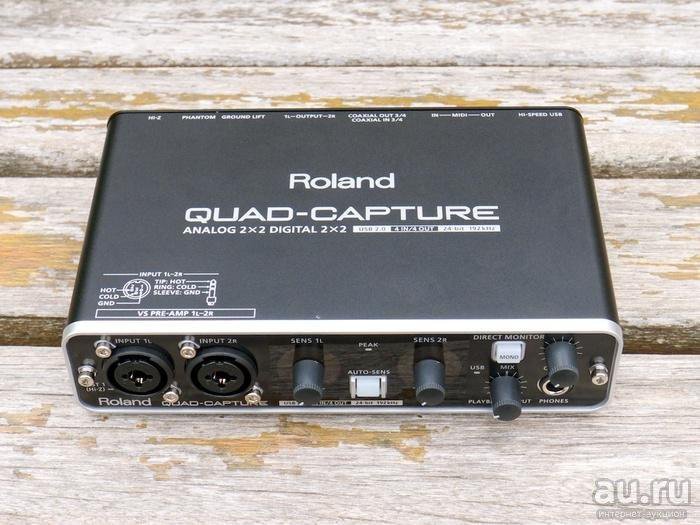 Roland Quad-capture 2x2. Roland Quad-capture Analog 2x2 Digital 2x2 Driver подключение.