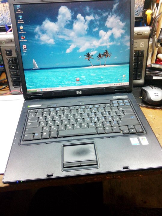 Hp compaq nx6110 не включается