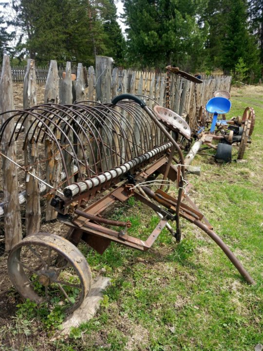 Сколько весит конная косилка старого образца на железных колесах