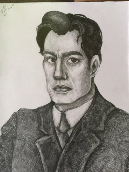 Как нарисовать маяковского