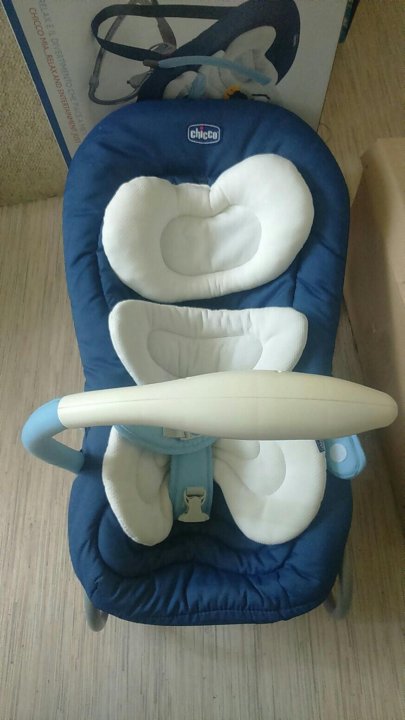 Детский шезлонг chicco mia bouncer